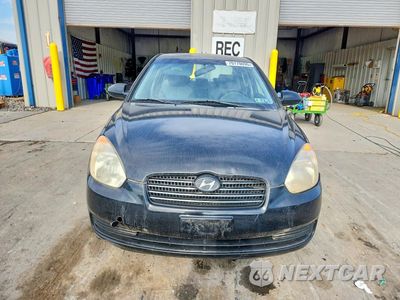Piąte zdjęcie samochodu w środku: 2007 HYUNDAI ACCENT GLS VIN:KMHCN46C87U150265 - miniatura