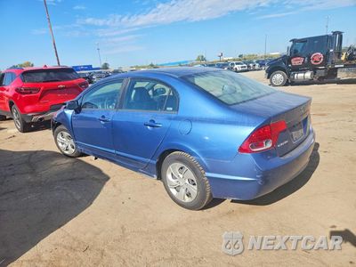 Drugie zdjęcie samochodu z przodu: 2008 HONDA CIVIC LX VIN:1HGFA16538L093592 - miniatura