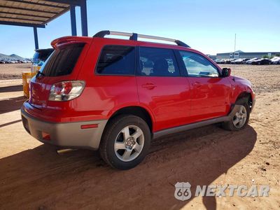 Trzecie zdjęcie samochodu z tyłu: 2003 MITSUBISHI OUTLANDER XLS VIN:JA4LZ41G63U100276 - miniatura