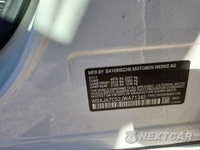Zdjęcie 12 z 12 samochodu: 2018 BMW 530 XI VIN:WBAJA7C52JWA71345 - miniatura