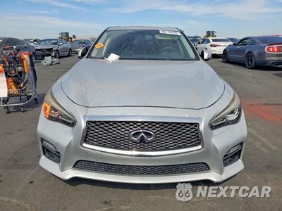 Piąte zdjęcie samochodu w środku: 2015 INFINITI Q50S VIN:JN1BV7AP1FM331527 - miniatura