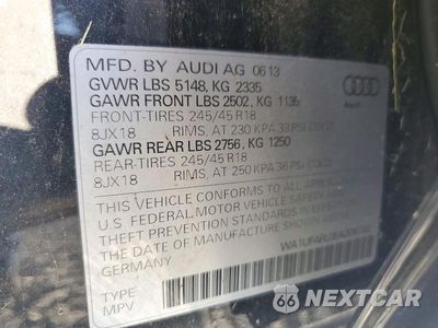 Zdjęcie 12 z 12 samochodu: 2014 AUDI A4 ALLROAD PREMIUM PLUS VIN:WA1UFAFL0EA008182 - miniatura