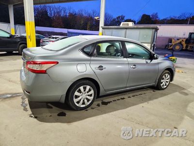 Trzecie zdjęcie samochodu z tyłu: 2013 NISSAN SENTRA S VIN:3N1AB7AP4DL671704 - miniatura