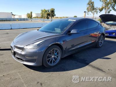 2021 TESLA MODEL 3 5YJ3E1EA1MF007259 - główne zdjęcie licytacji z USA - miniatura