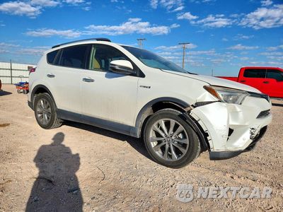 Czwarte zdjęcie samochodu z boku: 2017 TOYOTA RAV4 HV LIMITED VIN:JTMDJREV0HD110039 - miniatura