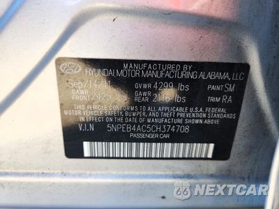 Zdjęcie 12 z 12 samochodu: 2012 HYUNDAI SONATA VIN:5NPEB4AC5CH374708 - miniatura