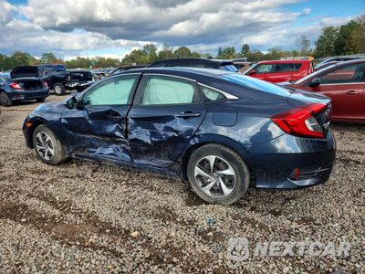 Drugie zdjęcie samochodu z przodu: 2020 HONDA CIVIC LX VIN:19XFC2F6XLE027386 - miniatura