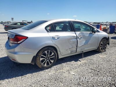 Trzecie zdjęcie samochodu z tyłu: 2014 HONDA CIVIC EX VIN:19XFB2F88EE017656 - miniatura