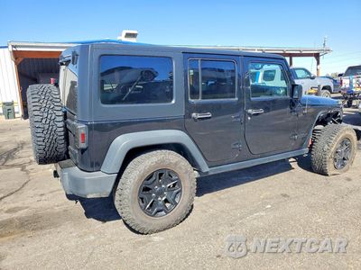Trzecie zdjęcie samochodu z tyłu: 2015 JEEP WRANGLER UNLIMITED SPORT VIN:1C4BJWDG2FL721959 - miniatura