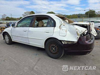 Drugie zdjęcie samochodu z przodu: 2004 HONDA CIVIC LX VIN:1HGES16534L015574 - miniatura