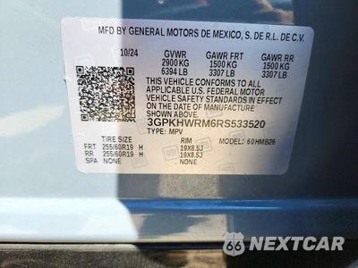Zdjęcie 13 z 13 samochodu: 2024 HONDA PROLOGUE TOUR VIN:3GPKHWRM6RS533520 - miniatura