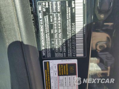Zdjęcie 13 z 13 samochodu: 2018 MERCEDES-BENZ GLE 350 VIN:4JGDA5JBXJB170864 - miniatura