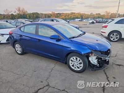 Czwarte zdjęcie samochodu z boku: 2019 HYUNDAI ELANTRA SE VIN:5NPD74LF5KH417463 - miniatura