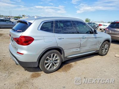 Trzecie zdjęcie samochodu z tyłu: 2019 BMW X3 XDRIVE30I VIN:5UXTR9C58KLD98740 - miniatura