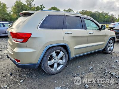 Trzecie zdjęcie samochodu z tyłu: 2011 JEEP GRAND CHEROKEE OVERLAND VIN:1J4RR6GT8BC605637 - miniatura