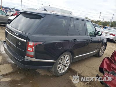 Trzecie zdjęcie samochodu z tyłu: 2016 LAND ROVER RANGE ROVER HSE VIN:SALGS2VF1GA248577 - miniatura