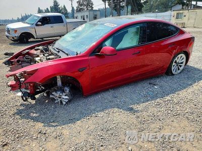 2022 TESLA MODEL 3 5YJ3E1EB1NF12969X - główne zdjęcie licytacji z USA - miniatura
