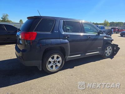 Trzecie zdjęcie samochodu z tyłu: 2015 GMC TERRAIN SLE VIN:2GKALMEK0F6392348 - miniatura