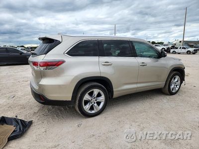 Trzecie zdjęcie samochodu z tyłu: 2014 TOYOTA HIGHLANDER LIMITED VIN:5TDYKRFH5ES022272 - miniatura