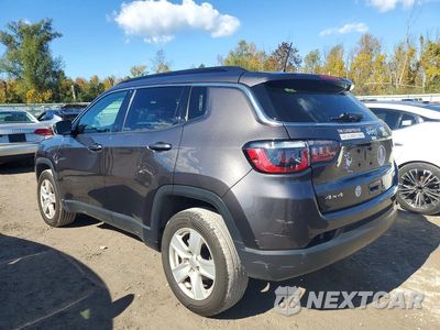 Drugie zdjęcie samochodu z przodu: 2022 JEEP COMPASS LATITUDE VIN:3C4NJDBBXNT124859 - miniatura