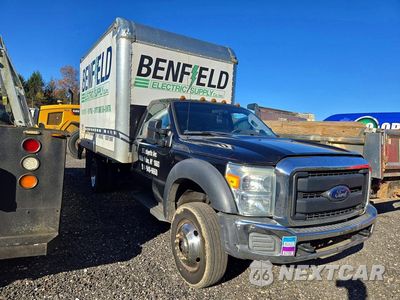 Czwarte zdjęcie samochodu z boku: 2016 FORD F550 SUPER DUTY VIN:1FDUF5HY1GEB28165 - miniatura