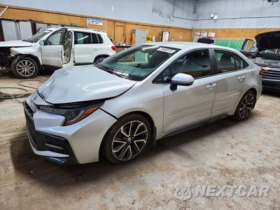 2021 TOYOTA COROLLA SE 5YFS4MCE5MP087045 - główne zdjęcie licytacji z USA - miniatura