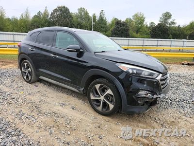 Czwarte zdjęcie samochodu z boku: 2018 HYUNDAI TUCSON LIMITED VIN:KM8J33A28JU695122 - miniatura