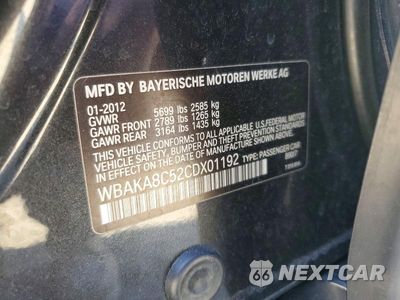 Zdjęcie 12 z 12 samochodu: 2012 BMW ALPINA B7 VIN:WBAKA8C52CDX01192 - miniatura