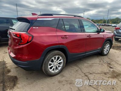 Trzecie zdjęcie samochodu z tyłu: 2020 GMC TERRAIN SLE VIN:3GKALMEV8LL104819 - miniatura