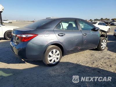 Trzecie zdjęcie samochodu z tyłu: 2016 TOYOTA COROLLA LE VIN:5YFBURHE8GP416315 - miniatura