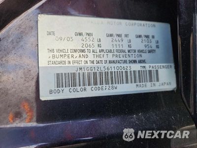 Zdjęcie 13 z 13 samochodu: 2006 MAZDA SPEED 6 VIN:JM1GG12L561100623 - miniatura