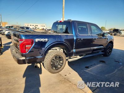 Trzecie zdjęcie samochodu z tyłu: 2025 FORD F150 PLATINUM VIN:1FTFW7LD7SFA01906 - miniatura