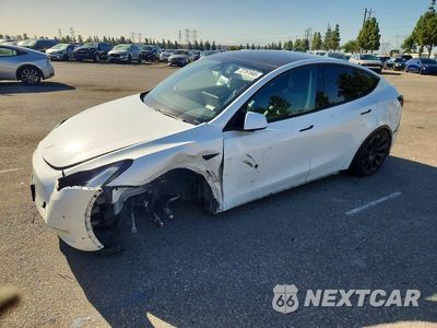 2021 TESLA MODEL Y 5YJYGDEE1MF070866 - główne zdjęcie licytacji z USA - miniatura