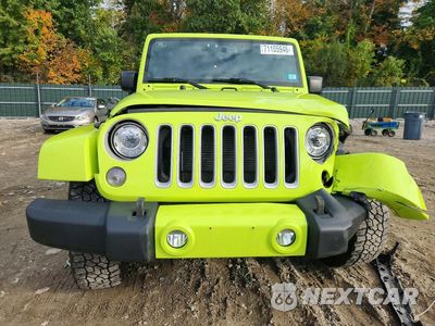 Piąte zdjęcie samochodu w środku: 2017 JEEP WRANGLER UNLIMITED SAHARA VIN:1C4HJWEGXHL507989 - miniatura