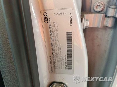 Zdjęcie 13 z 13 samochodu: 2015 AUDI A3 PREMIUM VIN:WAUBFGFF7F1071577 - miniatura