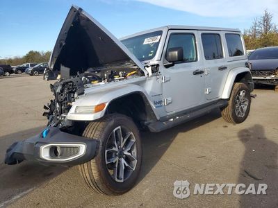 2022 JEEP WRANGLER UNLIMITED SAHARA 4XE 1C4JJXP68NW228093 - główne zdjęcie licytacji z USA - miniatura