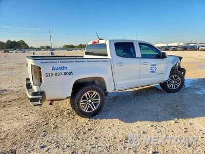 Trzecie zdjęcie samochodu z tyłu: 2022 CHEVROLET COLORADO VIN:1GCGSBEA5N1292848 - miniatura