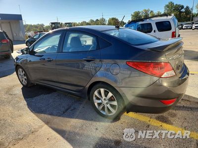Drugie zdjęcie samochodu z przodu: 2013 HYUNDAI ACCENT GLS VIN:KMHCU4AE4DU365455 - miniatura