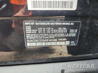 Zdjęcie 13 z 13 samochodu: 2021 BMW X5 XDRIVE40I VIN:5UXCR6C03M9F40348 - miniatura