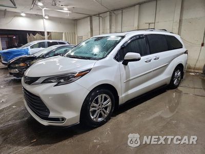 2022 TOYOTA SIENNA PLATINUM 7-PASSENGER 5TDESKFC2NS066972 - główne zdjęcie licytacji z USA - miniatura