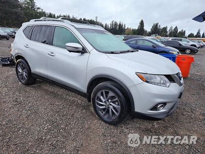 Czwarte zdjęcie samochodu z boku: 2016 NISSAN ROGUE SL VIN:5N1AT2MV2GC918107 - miniatura