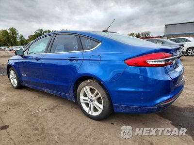 Drugie zdjęcie samochodu z przodu: 2018 FORD FUSION S HYBRID VIN:3FA6P0UU1JR122926 - miniatura