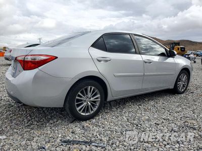 Trzecie zdjęcie samochodu z tyłu: 2014 TOYOTA COROLLA LE PLUS VIN:2T1BURHE7EC005565 - miniatura