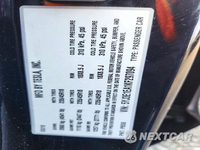 Zdjęcie 13 z 13 samochodu: 2019 TESLA MODEL 3 VIN:5YJ3E1EA1KF297094 - miniatura