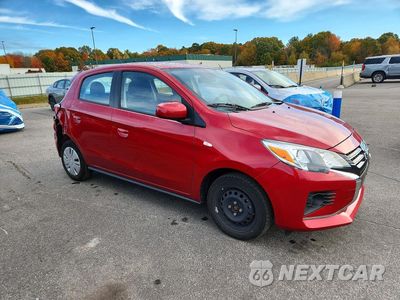 Czwarte zdjęcie samochodu z boku: 2024 MITSUBISHI MIRAGE ES VIN:ML32AUHJ6RH018157 - miniatura
