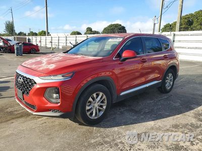 2019 HYUNDAI SANTA FE SE 5NMS23AD6KH030743 - główne zdjęcie licytacji z USA - miniatura