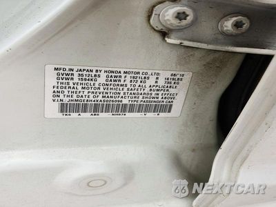 Zdjęcie 12 z 12 samochodu: 2010 HONDA FIT SPORT VIN:JHMGE8H4XAS026096 - miniatura