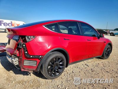 Trzecie zdjęcie samochodu z tyłu: 2022 TESLA MODEL Y VIN:7SAYGDEE8NF480357 - miniatura