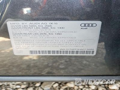 Zdjęcie 13 z 13 samochodu: 2017 AUDI Q5 PREMIUM PLUS S-LINE VIN:WA1D7AFP3HA013686 - miniatura