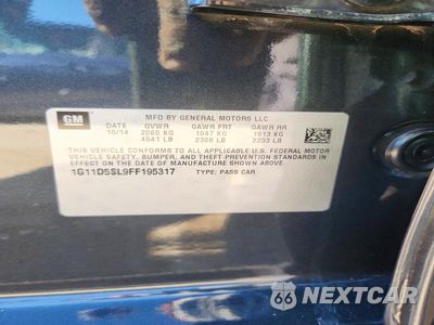 Zdjęcie 12 z 12 samochodu: 2015 CHEVROLET MALIBU 2LT VIN:1G11D5SL9FF195317 - miniatura
